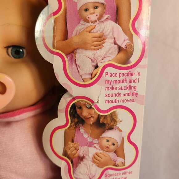 My Darling Baby 2010 Unopened in Original Box Doll Pacifier Frog Pink READ DESC - Picture 7 of 13